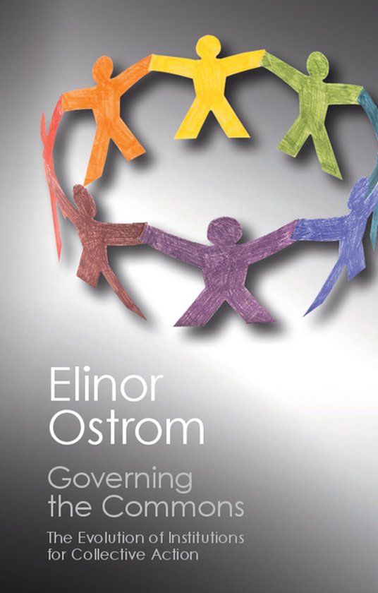 Boekomslag van Governing The Commons vab auteur Elinor Ostrom